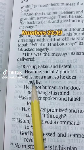 Understanding Numbers 23:19 and Its Significance