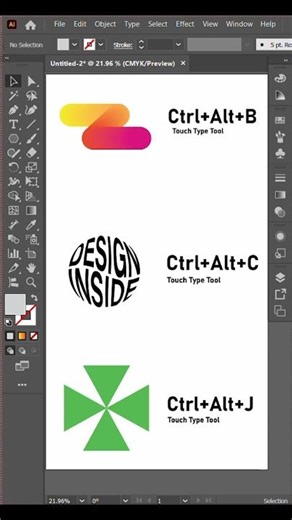 Top 3 ⚡ Shortcuts Keys Every Designer Must Know ! #shorts