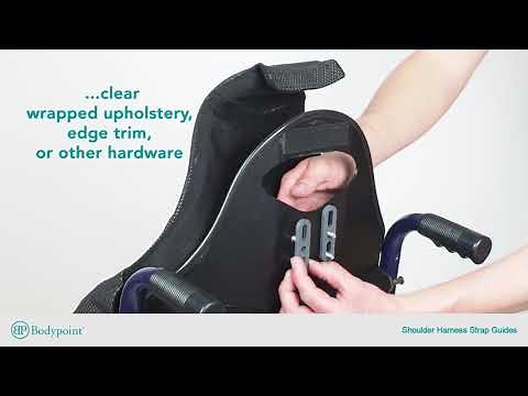 Bodypoint | How to Install Shoulder Harness Strap Guides