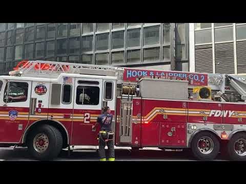 Full House FDNY Engine 8,Ladder 2, & Battalion 8 responding 6/29/24