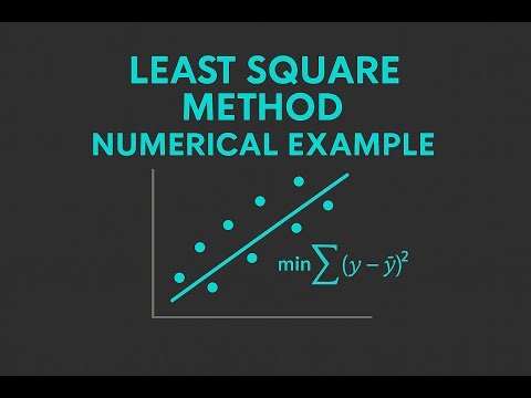 Lecture 19: ML, DL, and Data Science: Regression Analysis: Least Square Method-Numerical Example
