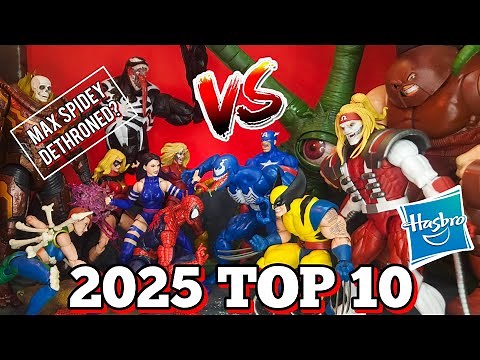 Top 10 Marvel Legends of 2025 – Hasbro’s BEST Gamerverse, BAFs & Must-Buy Figures