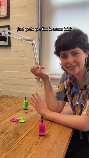 that’s right, you just gotta get 5 in a row! #okplay #tabletopgames