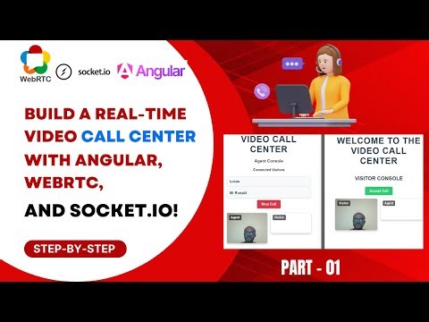 📞 Building a Real Time Video Call Center in WebRTC & Angular Part 1 🚀