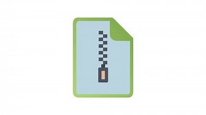 Icône de fichier Zip élégant pour : vidéo de stock (100 % libre de droit) 3924158263 | Shutterstock