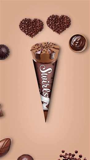 Swirled to perfection, crafted for cravings. Welcome to the Hico Swirls Chocolate Chip experience! #hico #swirllove #SachayRishtonKaMeethaMaza #RealDairyGoodness #hicomoments