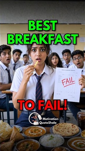 4 Worst Breakfast 😭 0 Focus in School