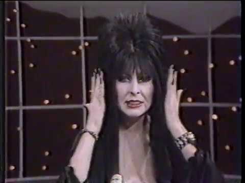 AN ELVIRA APPEARANCE - {CASSANDRA PETERSON} Mistress of the Night