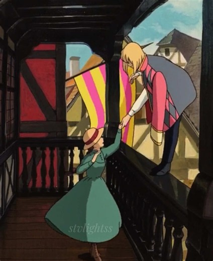 Howl and Sophie #studioghibli #stvlightss #hayaomiyazaki #edit #howlsmovingcastle