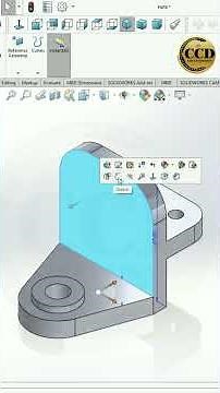 SolidWorks Tutorial for beginners Exercise A26
