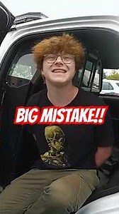 Cop Catches Broseph "Stealing" His OWN Booted Tire! 🛞😳 #cops #police #bodycam