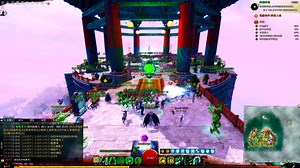 激战2画面对比，4k下开启画质插件使文字更清晰