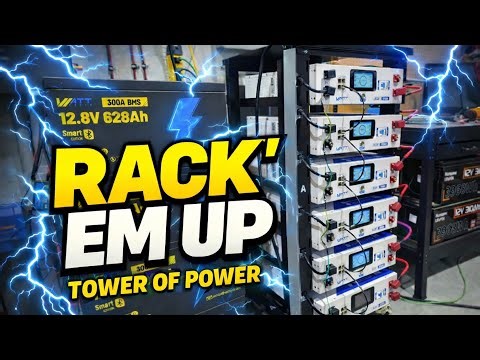 Are These The Best Budget 48V Batteries for Off-Grid Living?? WattCycle 51.2V Server Rack Batteries