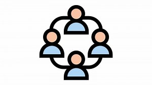 Download Agile and teamwork symbol - Agile, teamwork icon symbol. for free