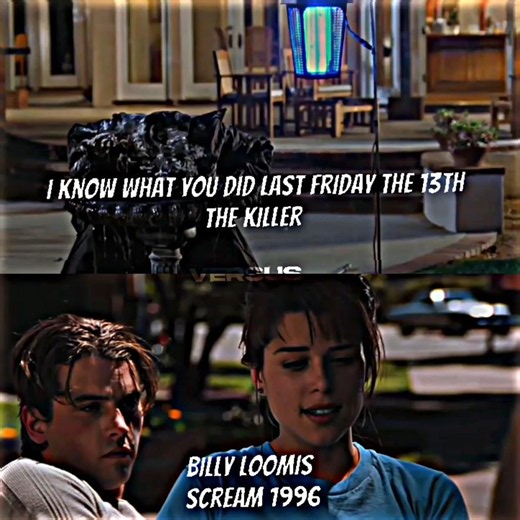 I know what you did last friday the 13th (The Killer) vs Scream (1996) vs Billy Loomis