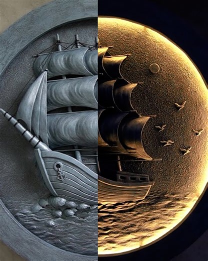 125K views · 521 reactions | Creating Wall Mounted Sailboat Display | DIY & Crafts | Facebook