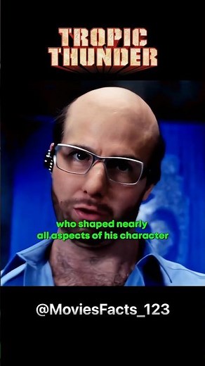 Tropic Thunder: Tom Cruise shaped Les Grossman’s look and dance 💃😄 #TropicThunder #MovieFacts #facts
