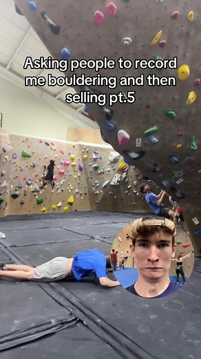 He was so supportive too😭 #rockclimbing #bouldering #climbing | bouldering