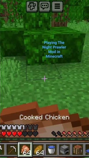 Playing The Night Prawler Mod in Minecraft