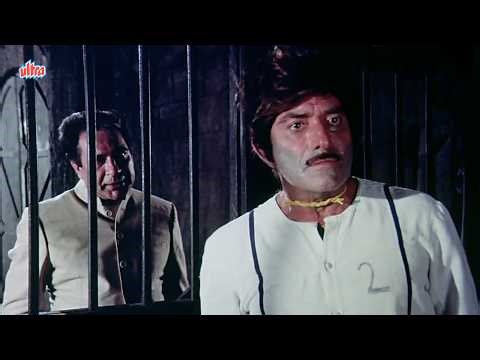 Tum Jail Main Ho Aur Bahar Tumhare Biwi Bache Guzar Gaye - Raaj Kumar - Marte Dam Tak Movie Part 3
