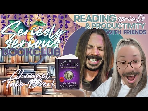 Seriesly Serious Bookclub: Channel Takeover! | Reading & Productivity Sprints