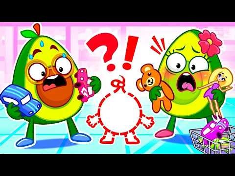 Baby Got Lost in the Shopping Mall | Where is Penny? Rescue Mission! + Nursery Rhymes | PP Family🥑