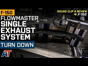2015-2020 3.5L EcoBoost F-150 Flowmaster Outlaw Extreme Single Exhaust System Review & Sound Clip