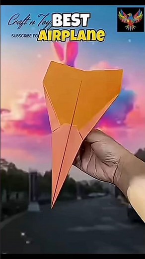World's Longest Flying Paper Jet Plane ✈️ | Easy Origami Paper Airplane Tutorial 🔥