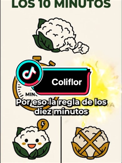 Coliflor: activa más sulforafano con la regla de los 10 minutos