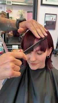 How I cut the perfect bangs every time