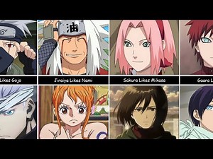 Naruto Characters and Their Favorite Anime Character
