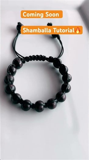 Easy Shamballa Wood Bracelet Tutorial 🫶Tap my profile for full video