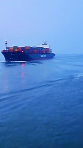 43K views · 977 reactions | Passing port to port  Watch this huge  Container ship LIVERPOOL EXPRESS built-2002 flag of Bermuda. carrying capacity is 4115 TEU length overall (LOA) -281 meters width-32.2 meters. @everyone #hapaglloyd #ship #sea #sealife #marines #shorts | Mar CT Sea Coast | Facebook
