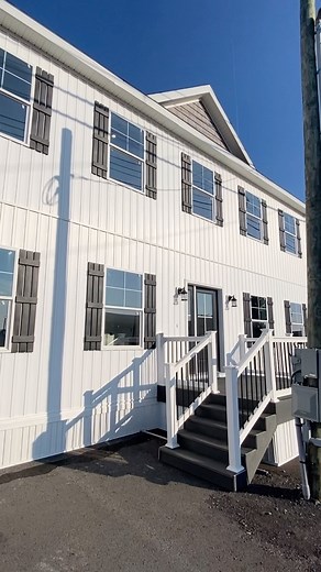 Chance’s Home World | 👀This modular home is the “Babcock” at American Homes! This prefab house is 2 story and built by Ritz Craft! WATCH the full tour for all... | Instagram