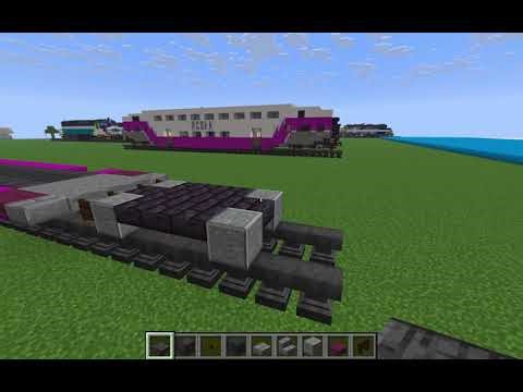 Minecraft Altamont Corridor Express (ACE) Bombardier bi level Coach tutorial (Phase II)