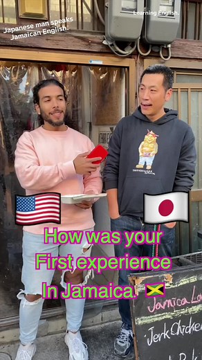 Japanese Man Speaking Jamaican English