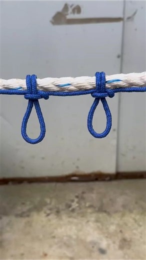Easy Hanging Rope Loop knot idea #knot #ideas