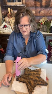 8.8K views · 242 reactions | DIY Primitive Style Star #primitive #farmhousedecor #rusticdecor | Re-Make It Pretty | Facebook