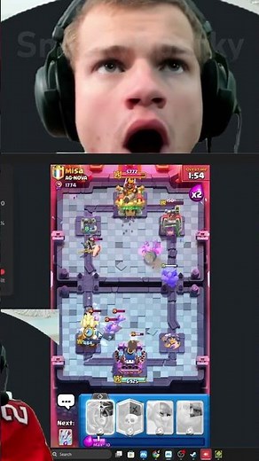 JYNXZI'S CAREER ENDING CHOKE in Clash Royale #jynxzi #clashroyale #funny #bobby #twitch #ryley