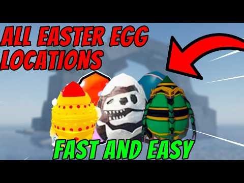 How To FIND ALL EASTER EGG LOCATIONS in Fisch Roblox! *EASTER EGG HUNT*