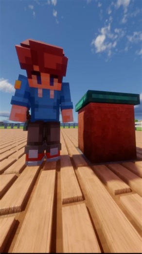 Try This WORKING TRASH CAN With Simple Redstone #shorts