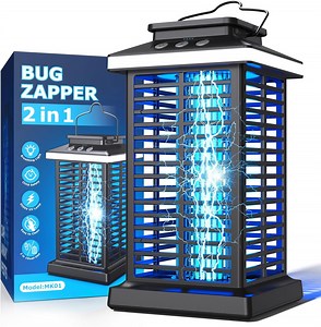 [Hot Item] LED Portable Rechargeable Bug Zapper Outdoor, Mosquito Zapper