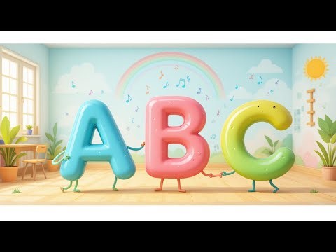 Traditional ABC Song with Words | Fun Learning for Kids (formerly Neural Narrative)