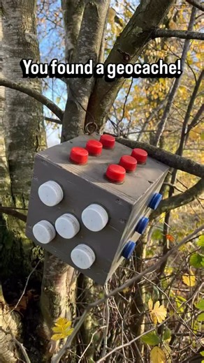 Geocaching on Instagram: "🤔 So you found the geocache, but how do you open it? 🤔 Video by geosanity68. Video: Two geocachers work together to open a unique, cube-shaped geocache hanging from a tree branch, taking turns unscrewing bottle caps on its faces to reach the hidden logbook. #geocaching #geocache #explore #adventure #fun"