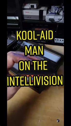 Kool-Aid Man: Intellivision Retro Game Overview