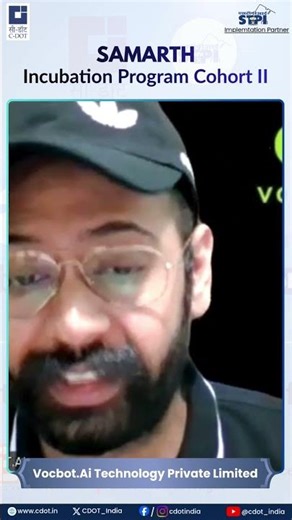 Vocbot.Ai Technology Pvt. Ltd. | SAMARTH Cohort II Winner | AI Innovation Story