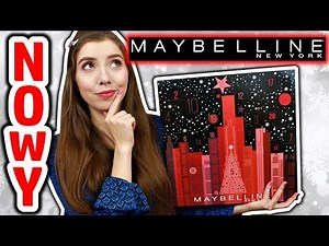 NOWY 💄 Kalendarz Adwentowy ⭐ MAYBELLINE 2019