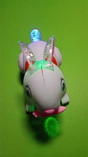 🐰 Rabbit Toy Unboxing & Action | Jumping Lights & Sounds ✨🔊