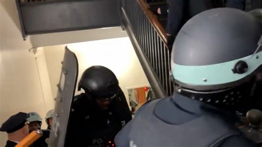 New video shows what happened when NYPD entered Hamilton Hall