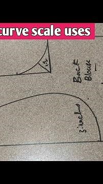 French Curves Scale use| how to use french curve scale #blouse #fashion @digitalartwithme